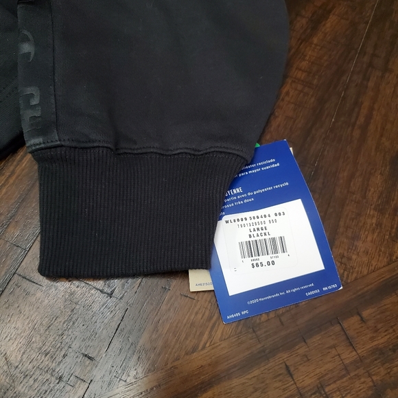 Champion Classic Fleece Cinched Bottom Crew Sweatshirt Women Size Large - Picture 9 of 9